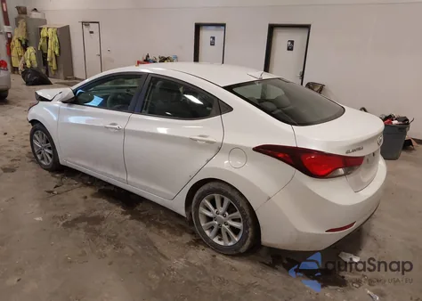 2016 Hyundai Elantra Se from USA, damaged, VIN 5NPDH4AE0GH683987
